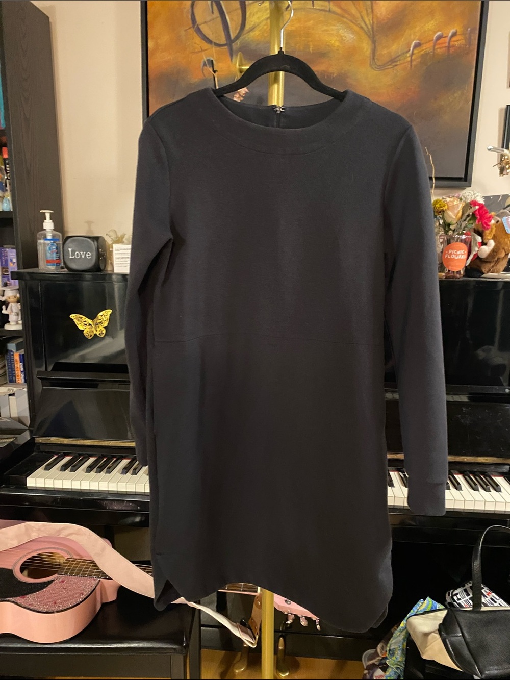 *MEC Dress with Pockets Ptp 19”, L 35.5” - Picture 1 of 4